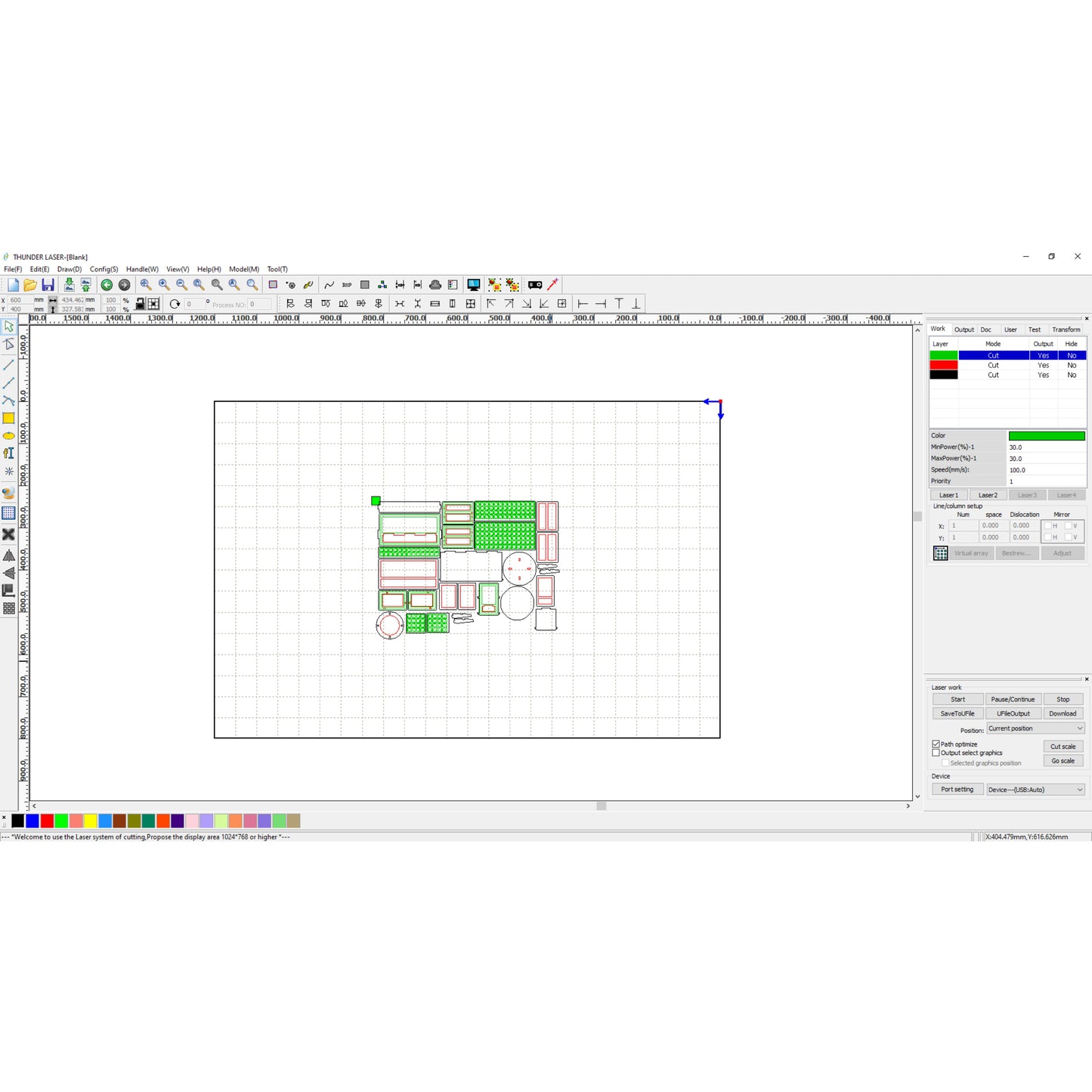 Mobiliario de salón - Archivo de corte láser SVG y DXF
