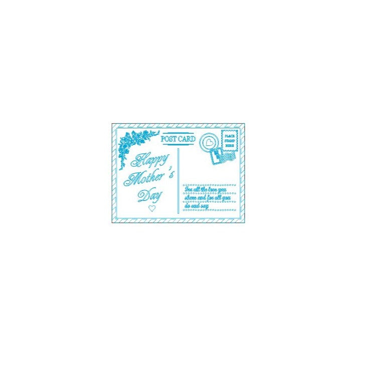 Mother's day greeting post card