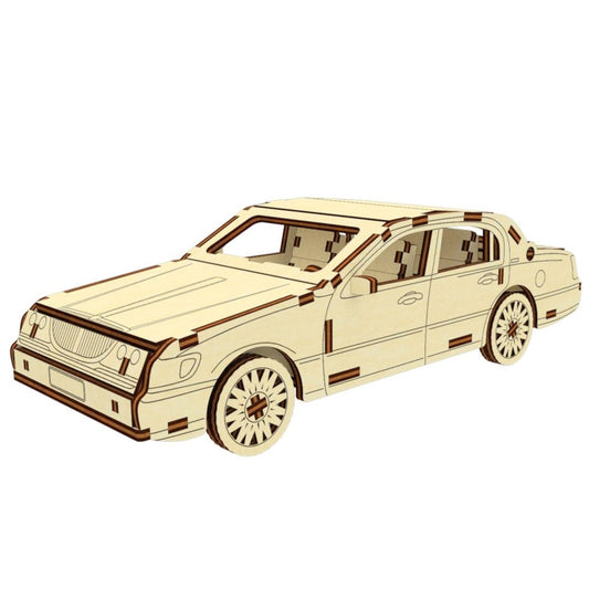 Plywood car