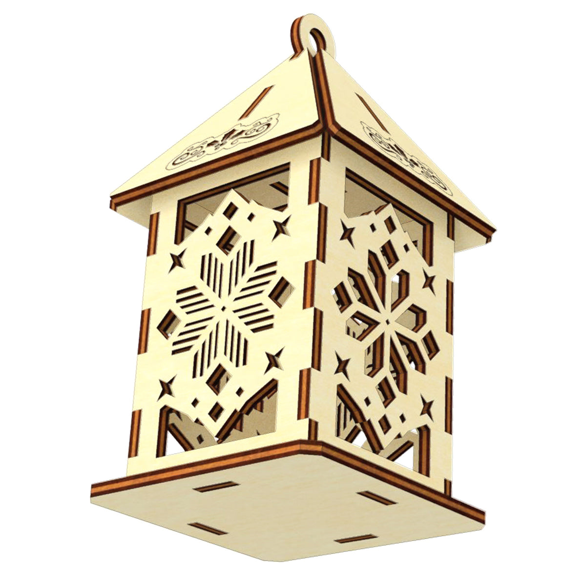 Lámpara de Navidad 3 - Archivo de corte láser SVG y DXF