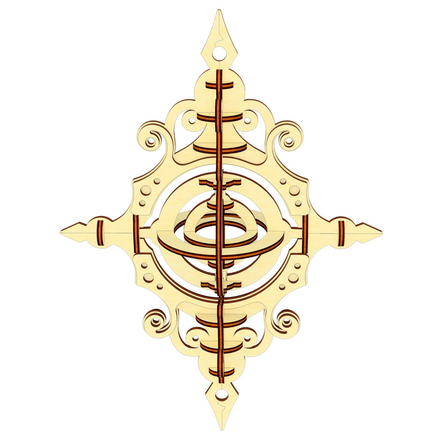 Christmas Star Ornament