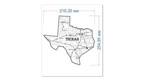 Texas map