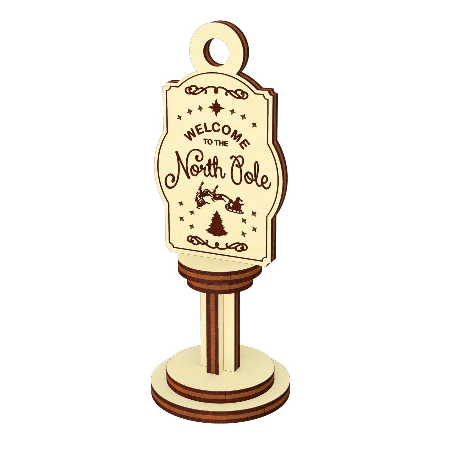North Pole Ornament