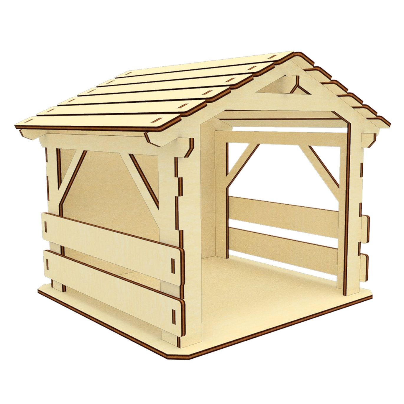 Nativity barn #3