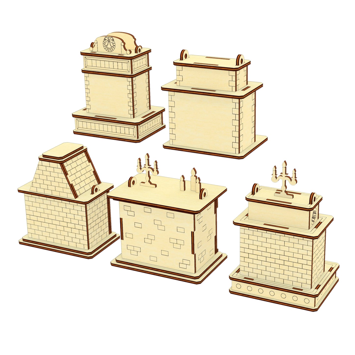 Christmas Fireplaces