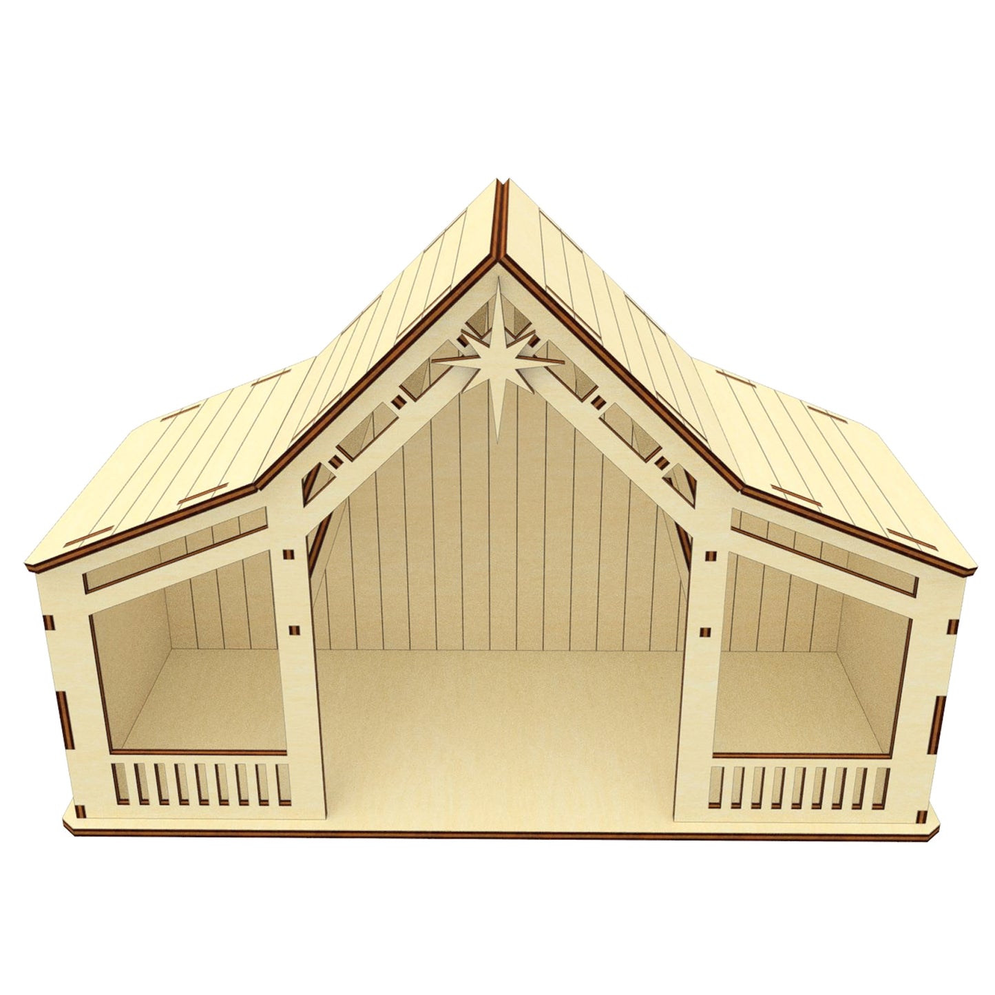 Nativity barn #6