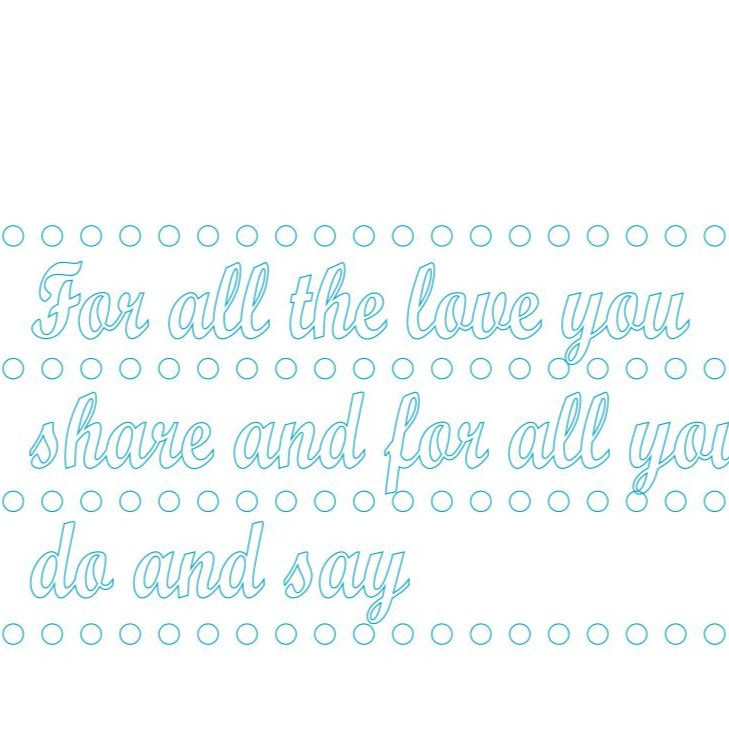 Mother's day greeting post card