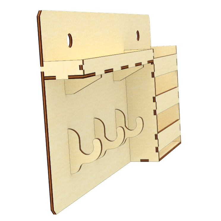 Shelf with drawer