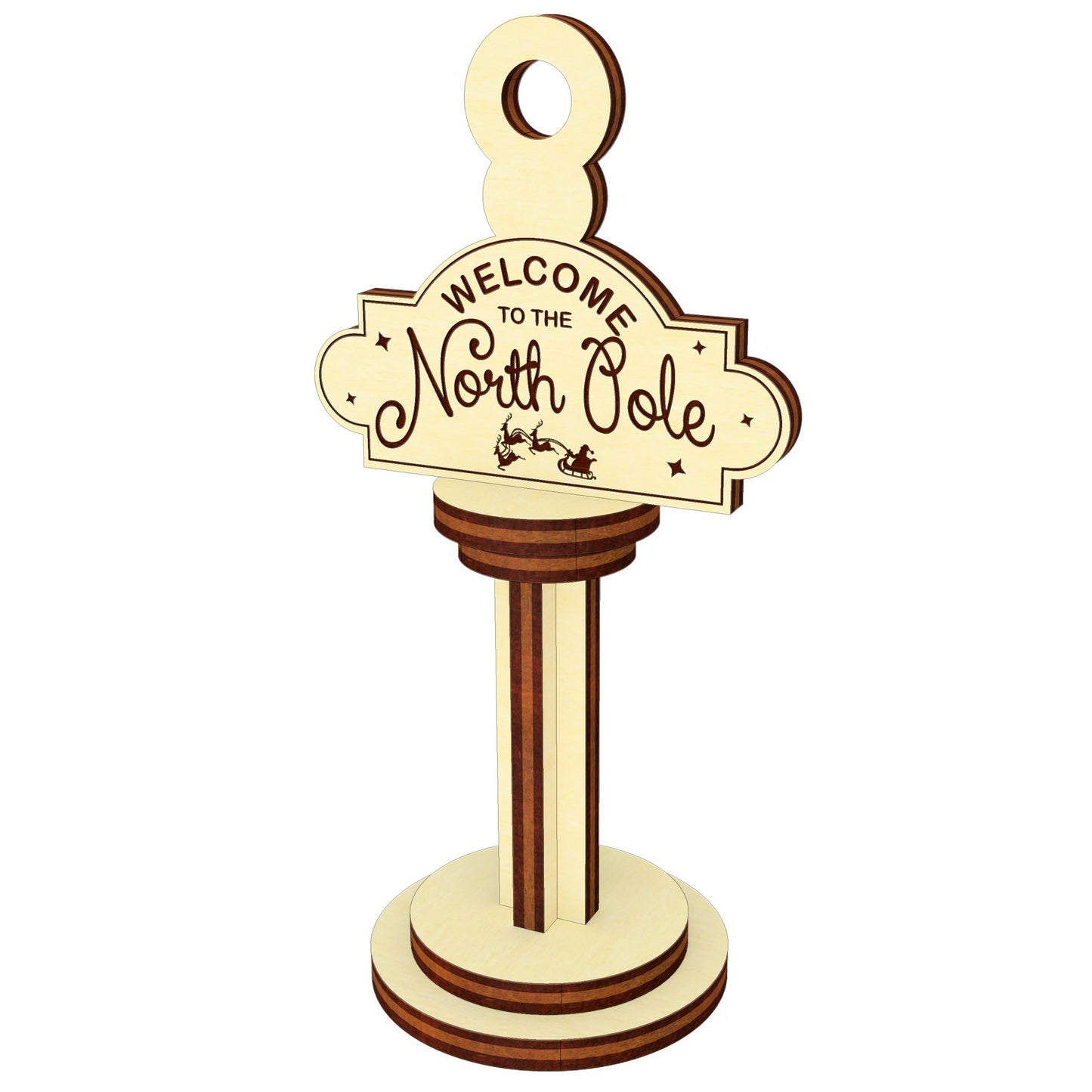 North Pole Ornament
