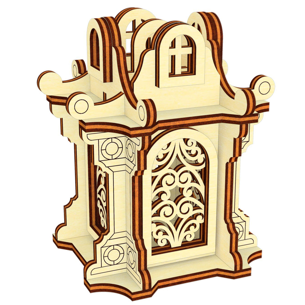 Lantern Ornament Set Laser Cut File