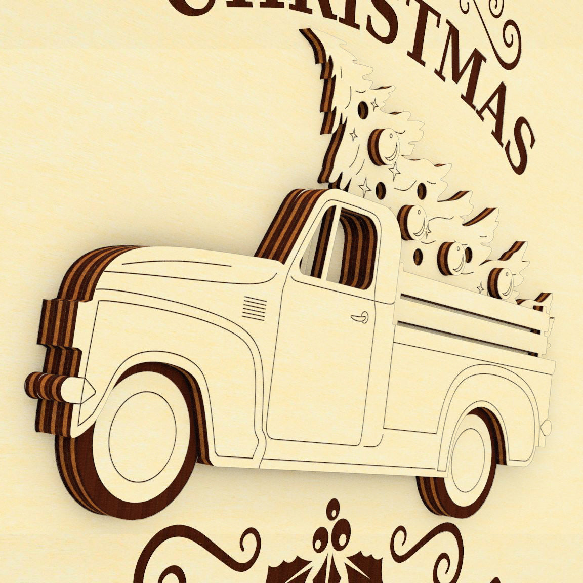 Christmas truck
