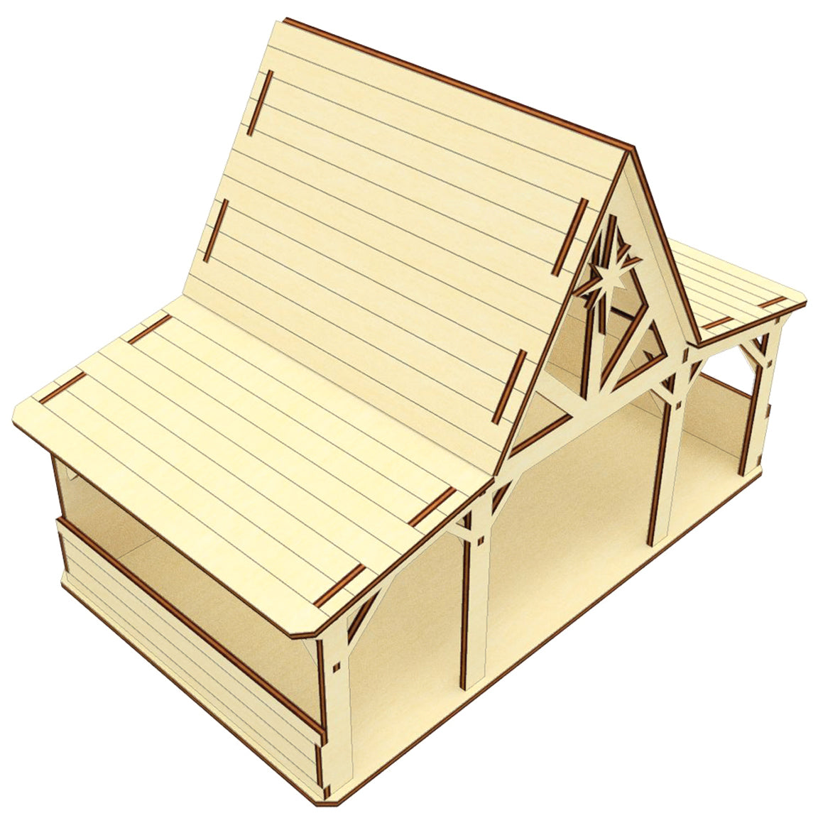 Nativity barn #4