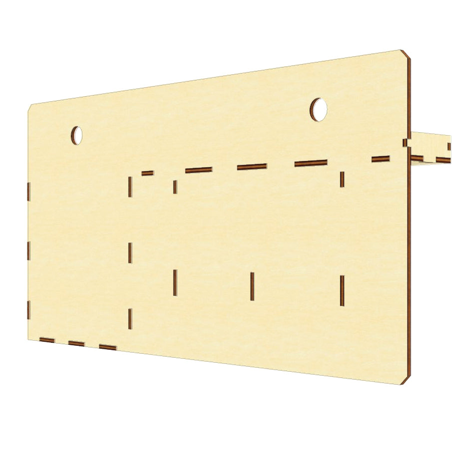 Shelf with drawer