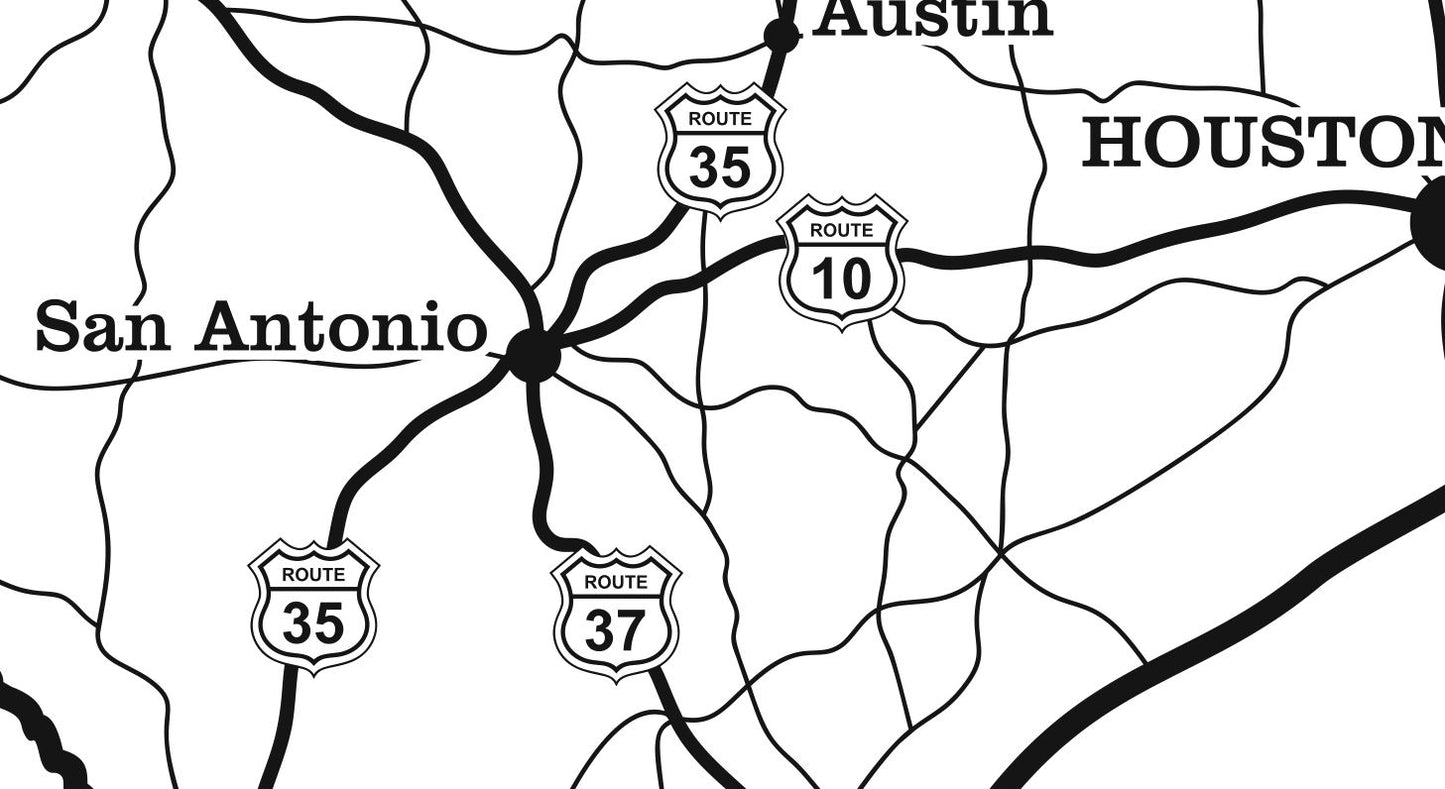 Texas map