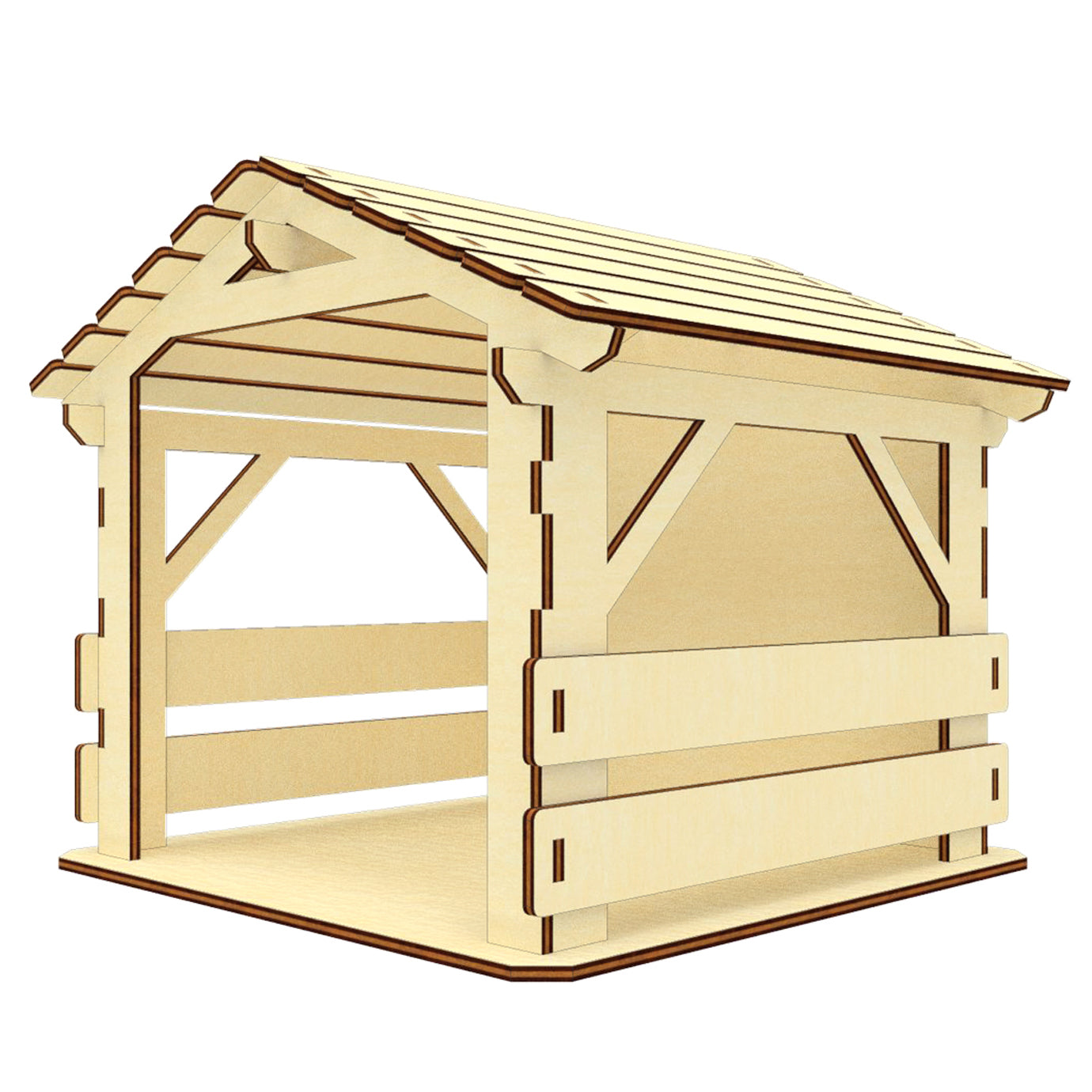 Nativity barn #3