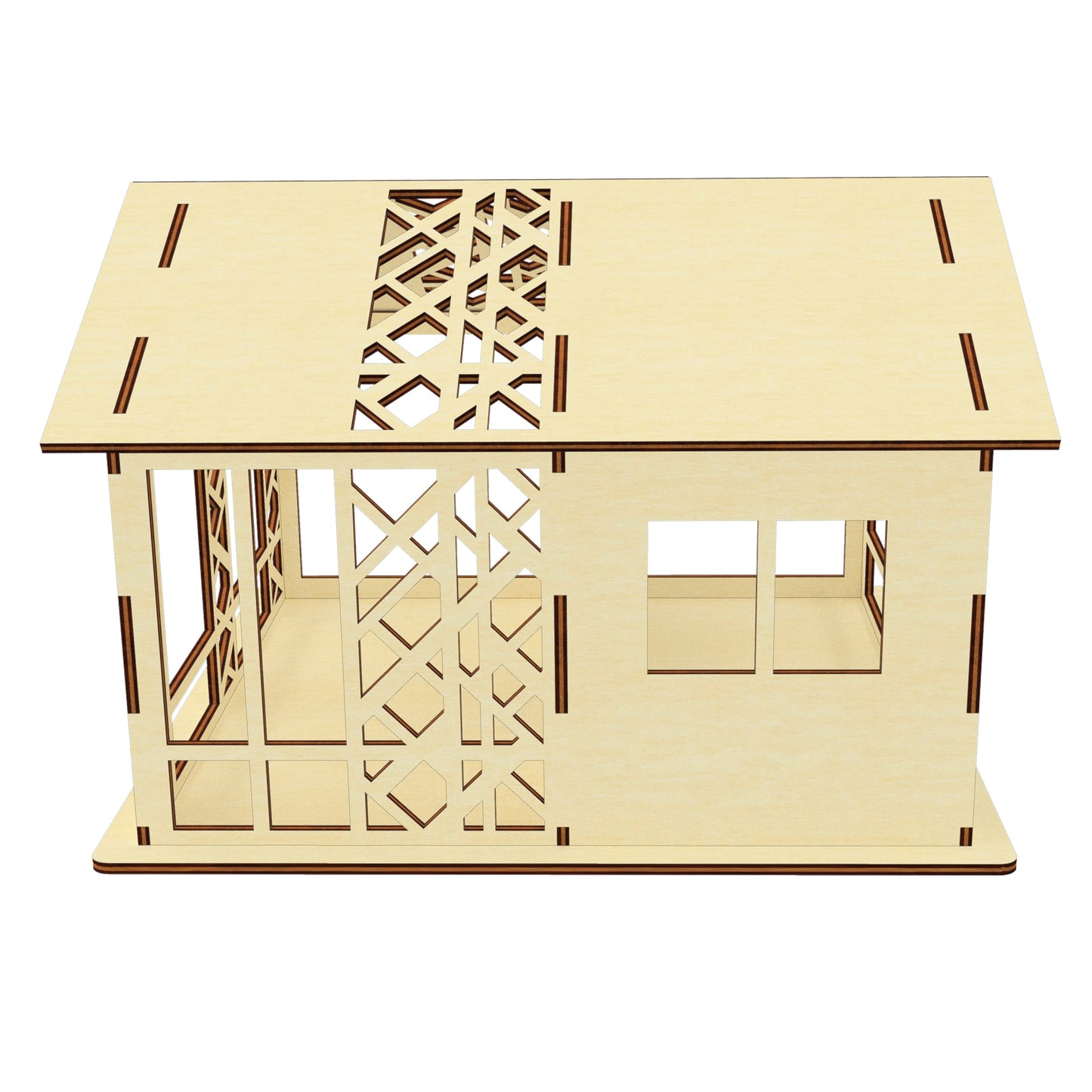 Woodland Dollhouse - Laser Cut File SVG & DXF