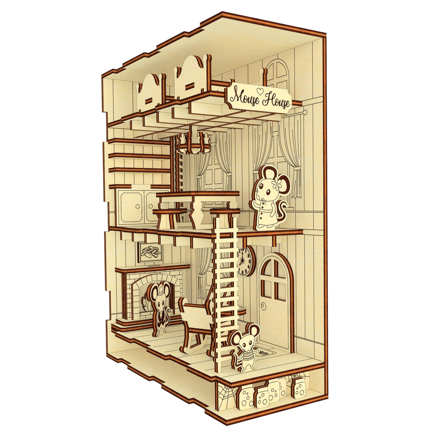 Mouse House Book Nook