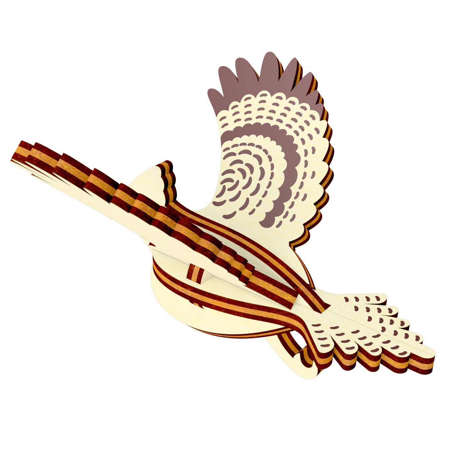 Bird Ornaments - Dove, Robin, Swallow, Blue Jay, and Hummingbird