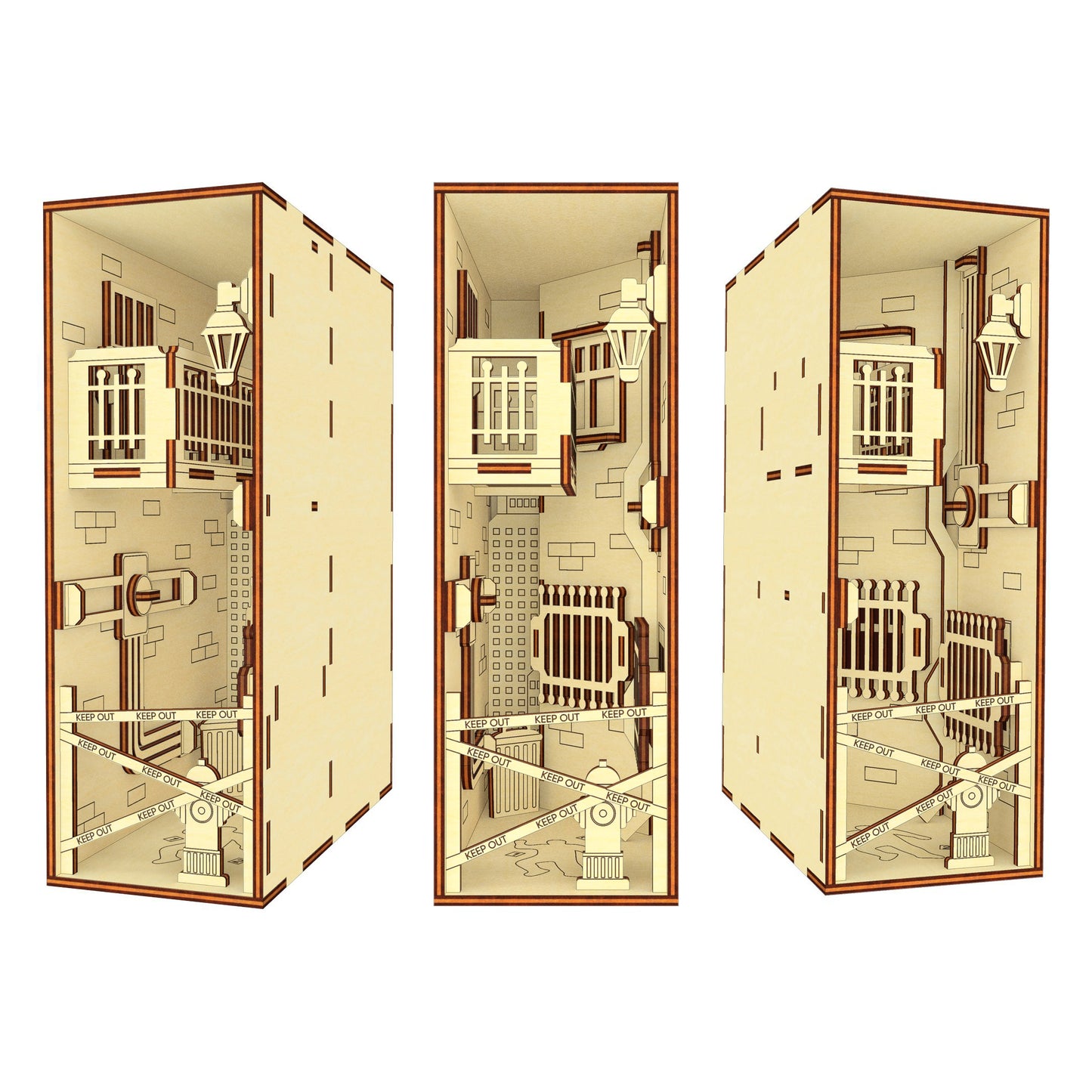 Crime Scene Book Nook
