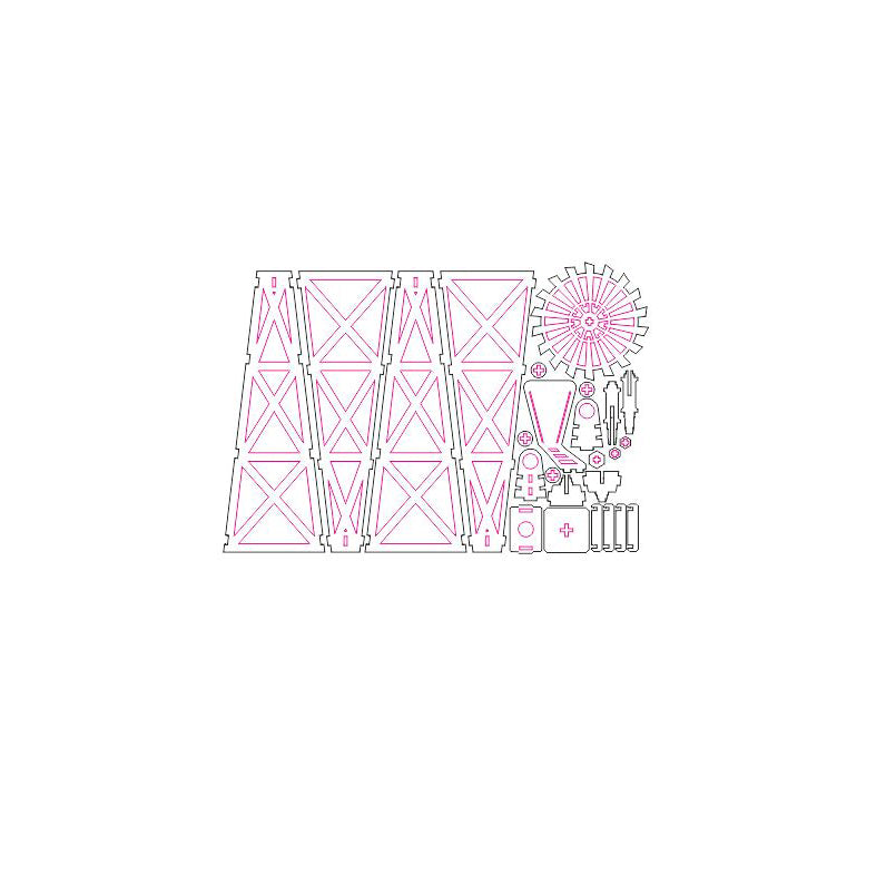 Farm windmill
