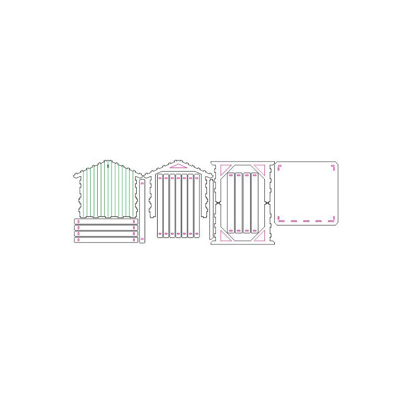 Nativity barn #3