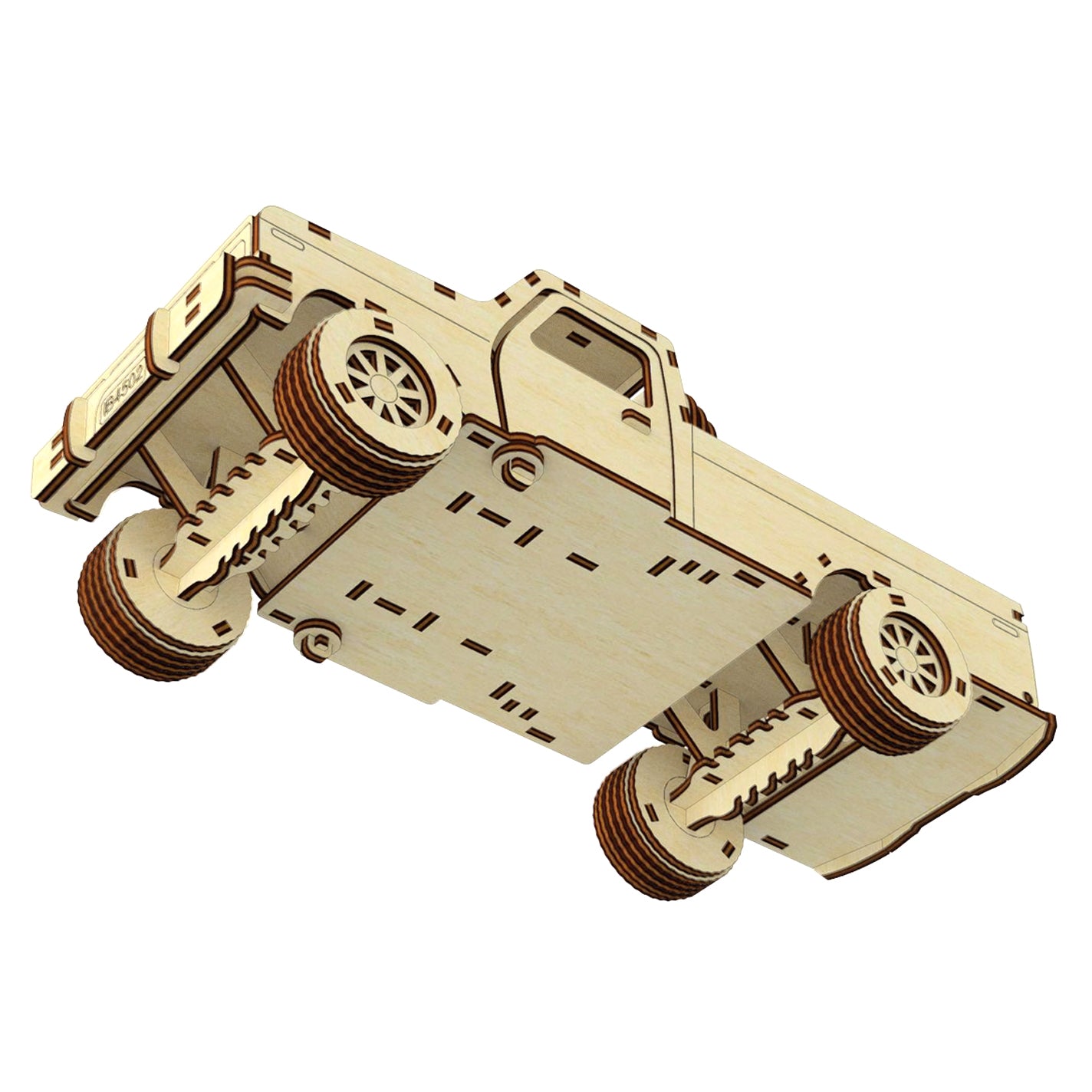 Monster Truck - Archivo de corte láser SVG y DXF