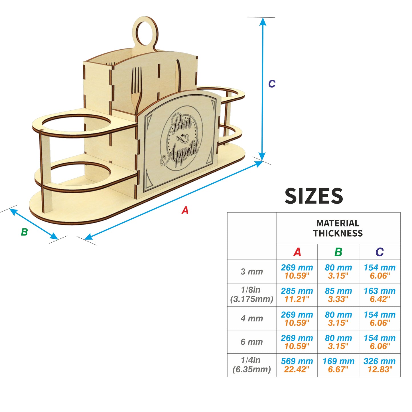 Cutlery stand