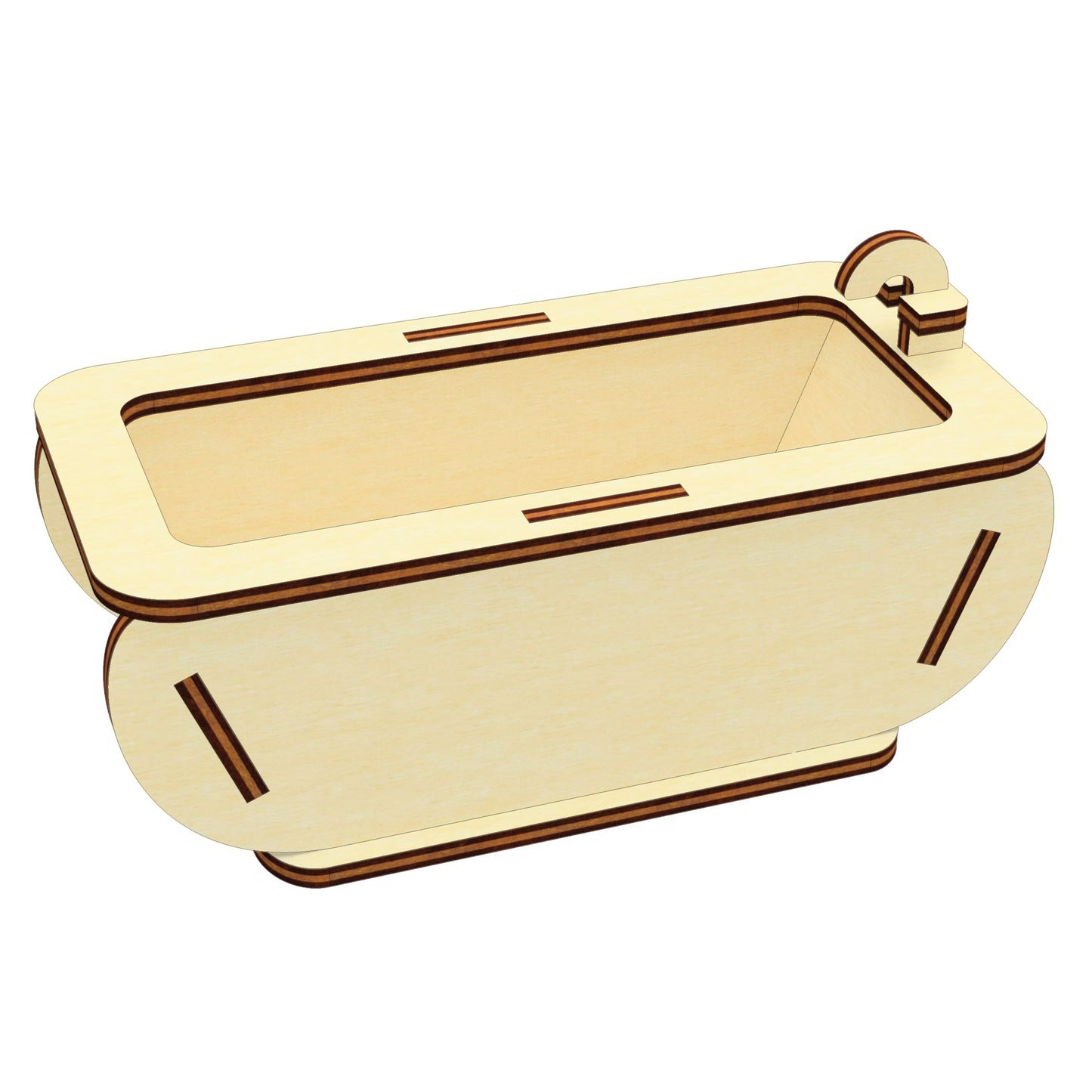 Muebles de cocina para casa de muñecas - Archivo de corte láser SVG y DXF