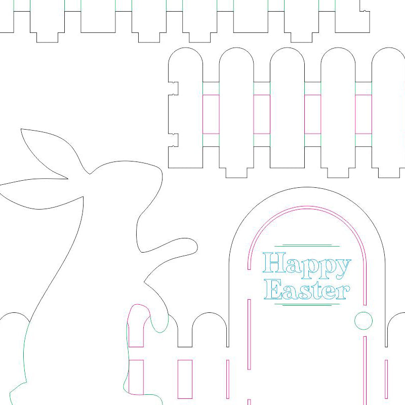 Easter fence