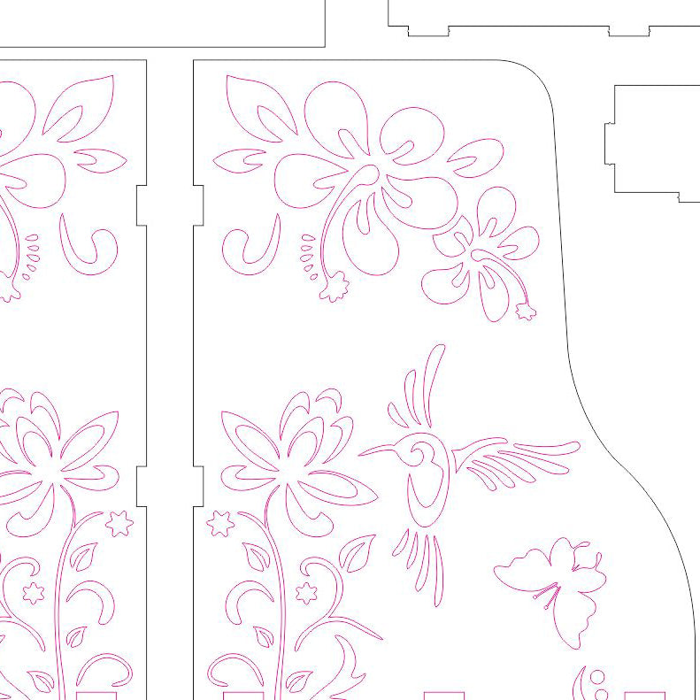 Estantería grande - Archivo de corte láser SVG y DXF