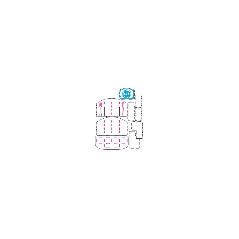 Soporte para cubiertos - Archivo de corte láser SVG y DXF