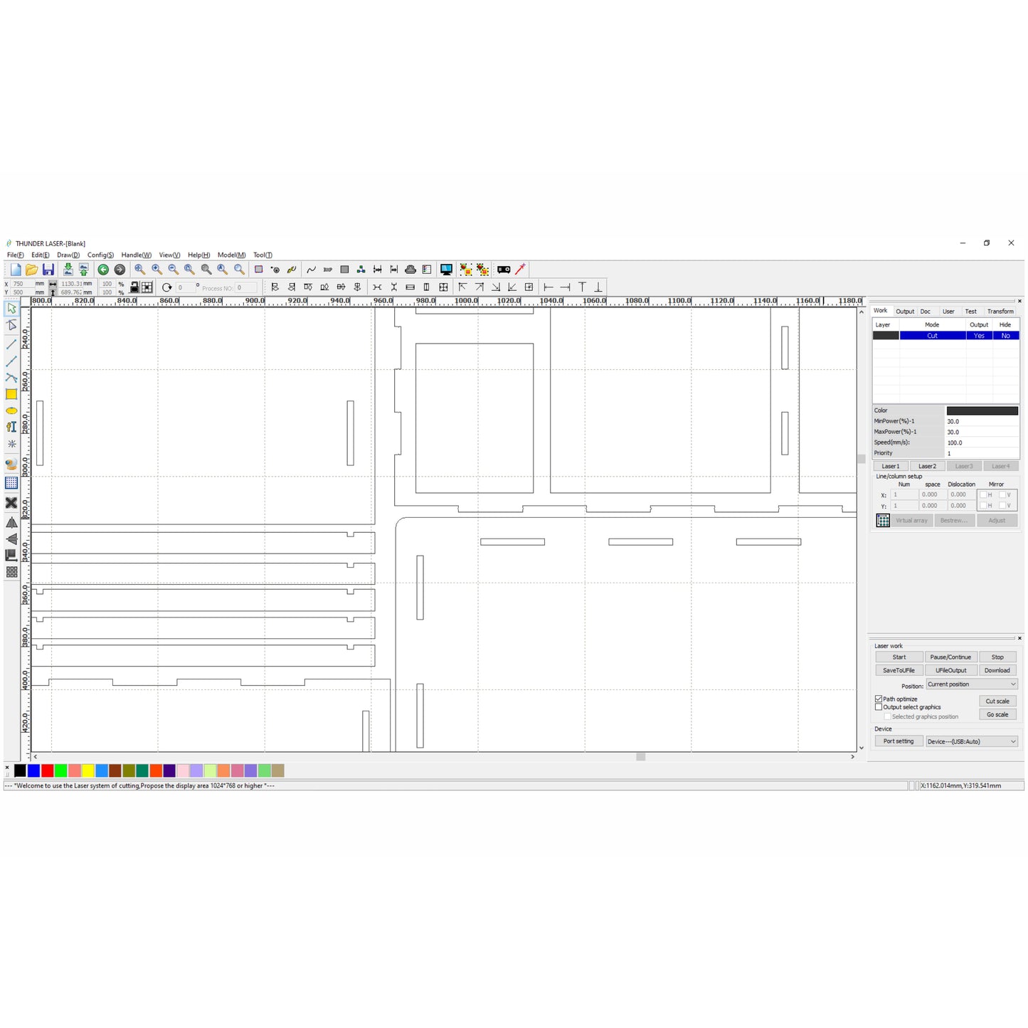 Casa de Muñecas Grande - Archivo de Corte Láser SVG y DXF