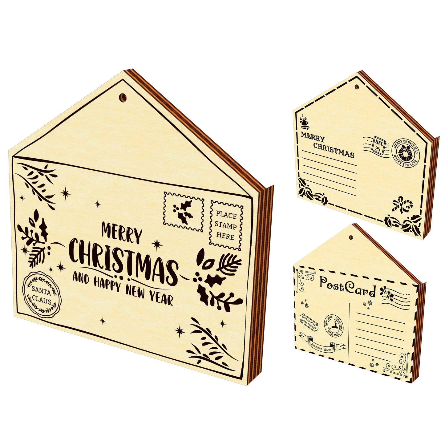 Letter to Santa Claus Ornament