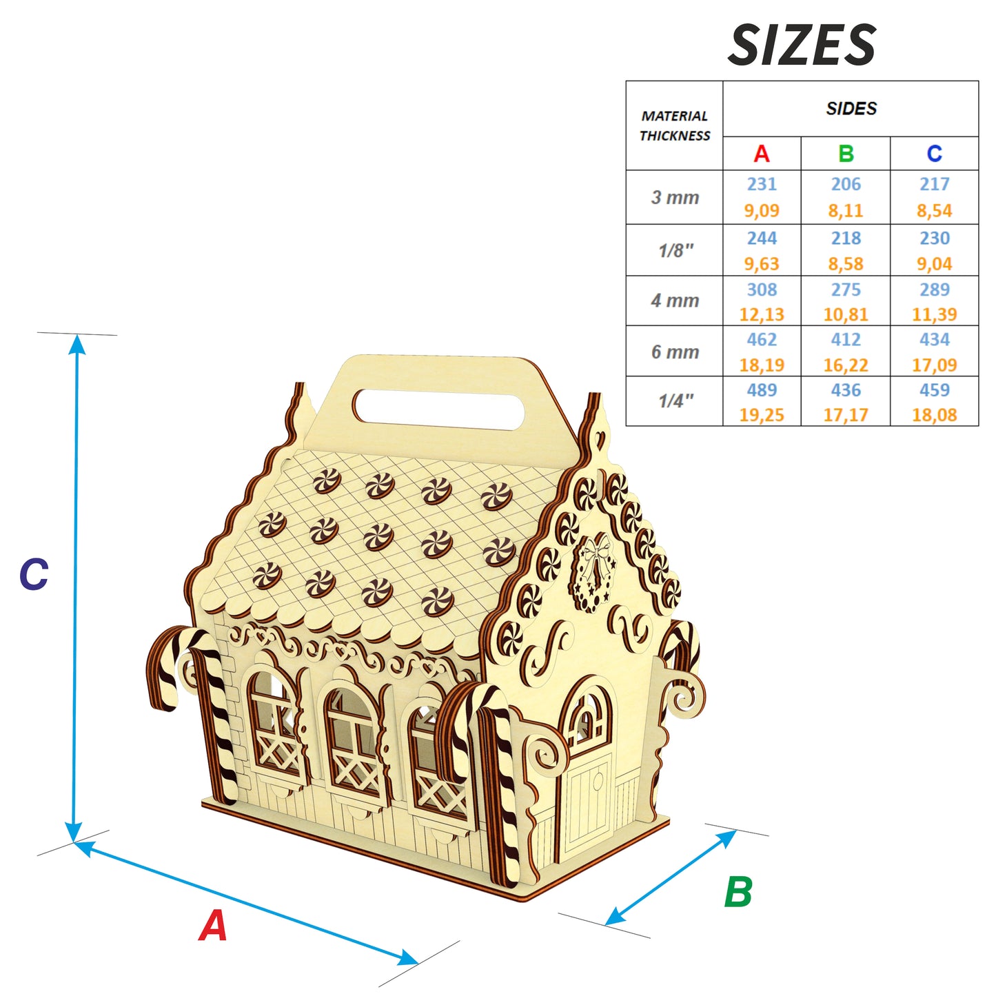 Gingerbread house