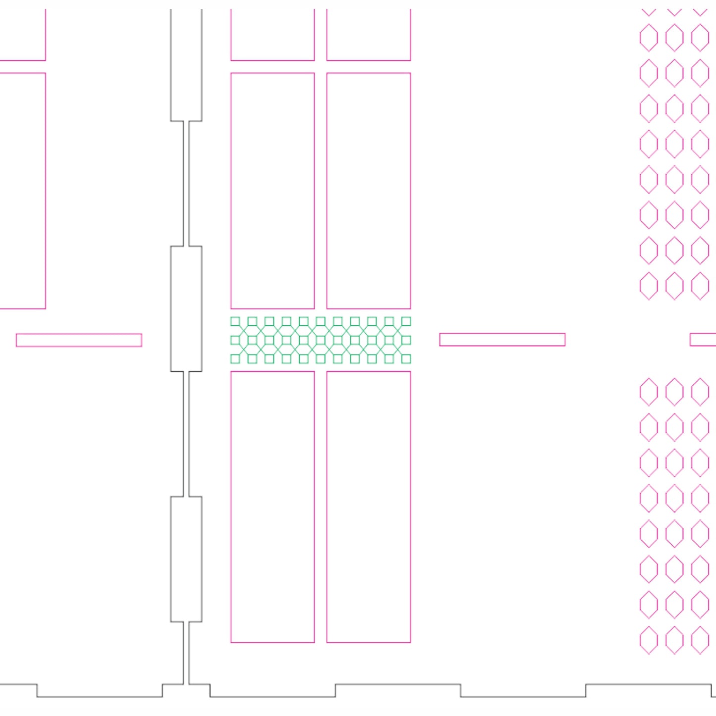 Casa de muñecas de alta tecnología - Archivo de corte láser SVG y DXF