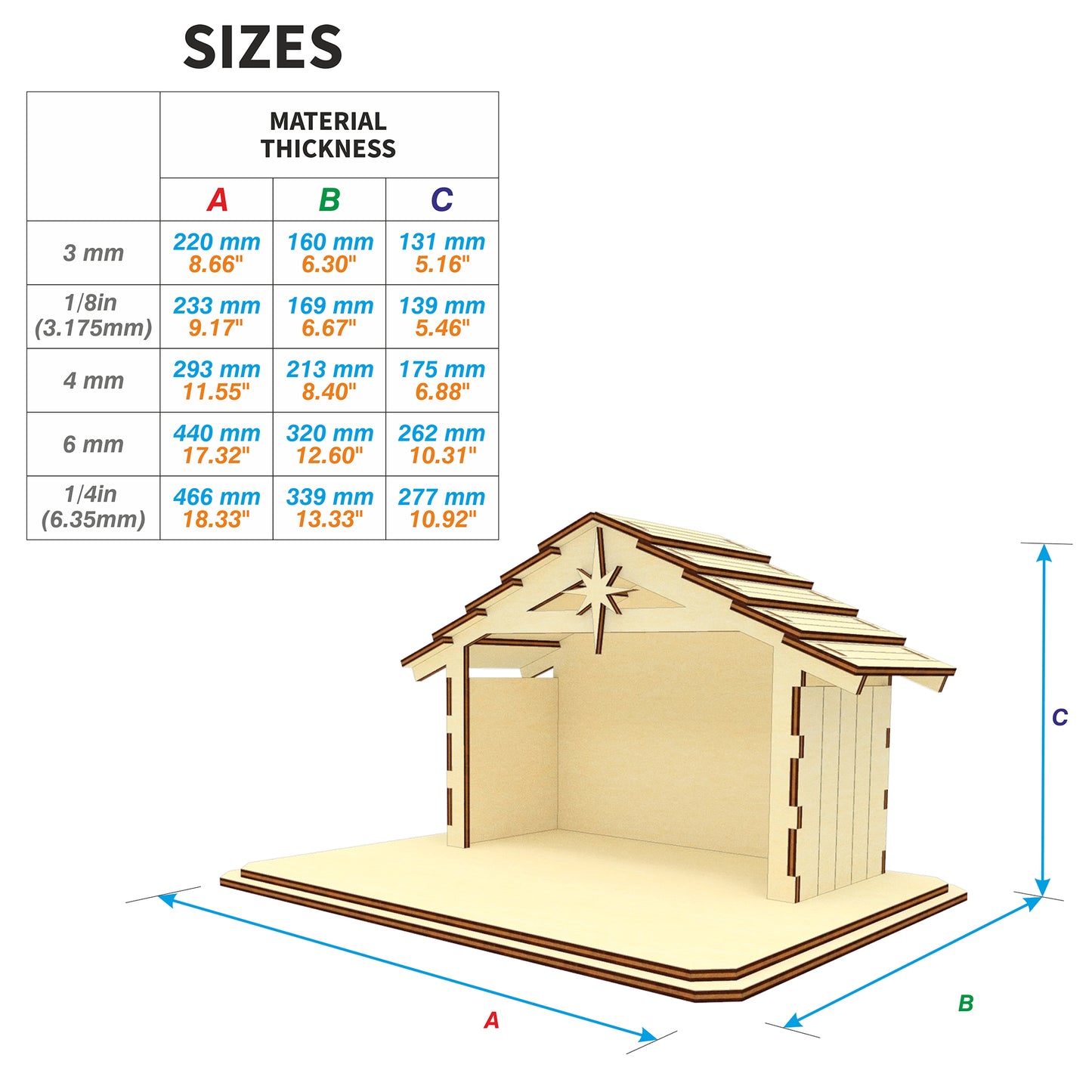 Nativity barn #2