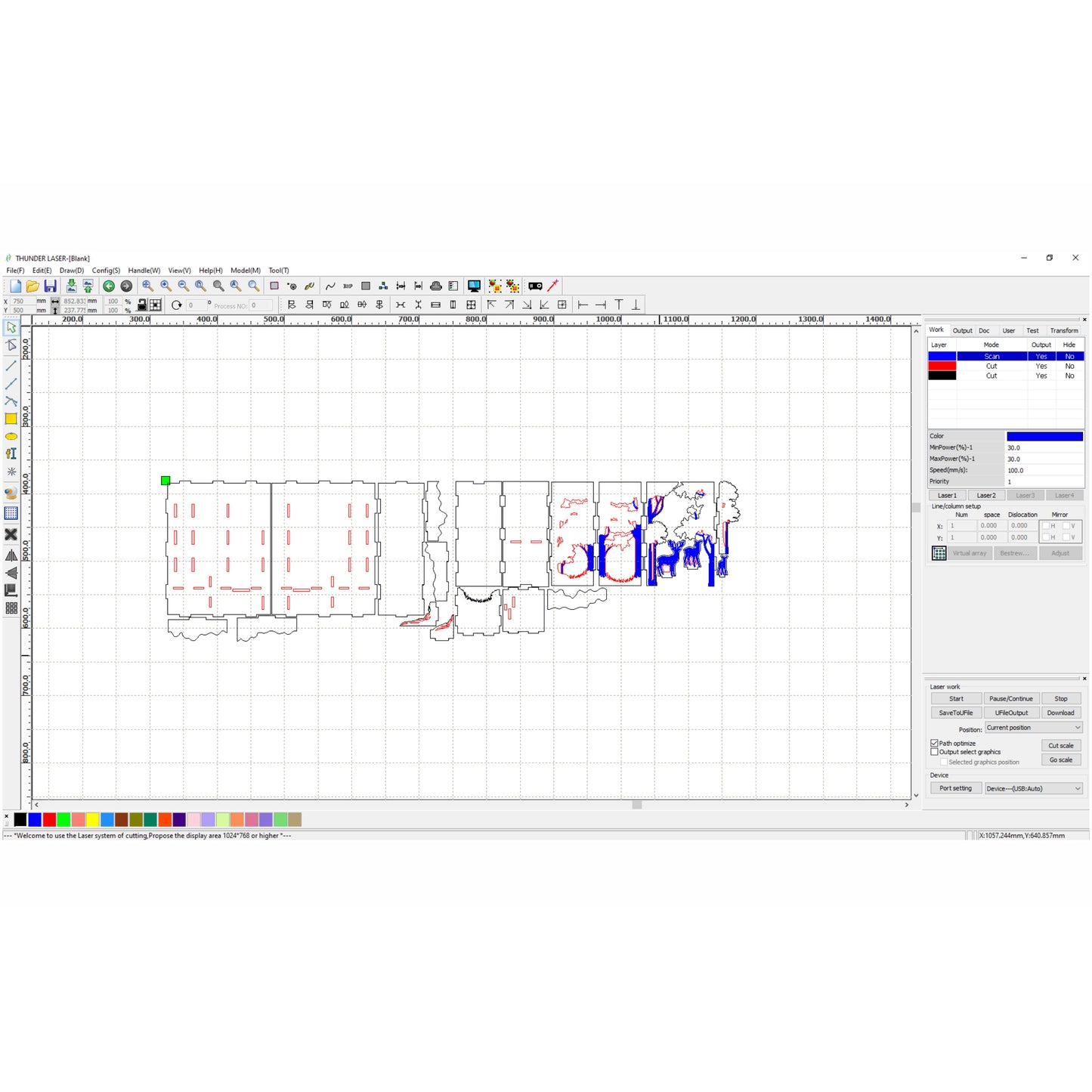 Rincón de Lectura Naturaleza - Archivo de Corte Láser SVG y DXF