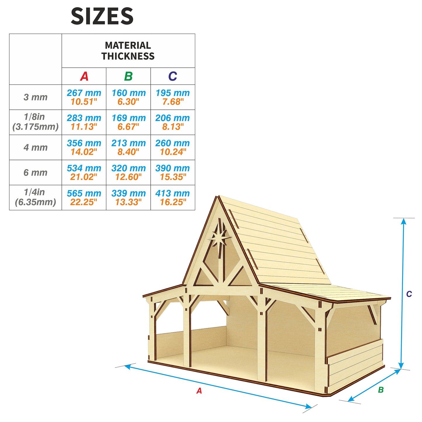 Nativity barn #4