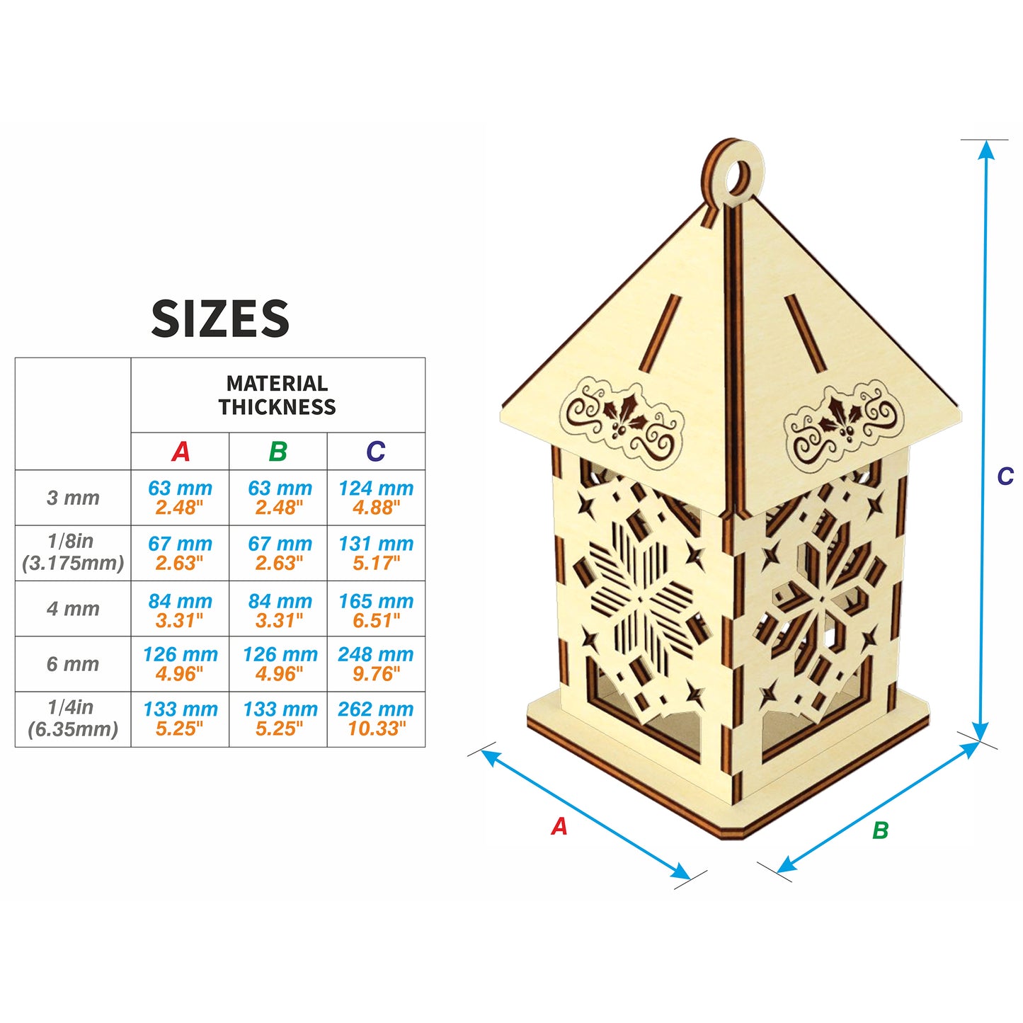 Christmas Lamp Set