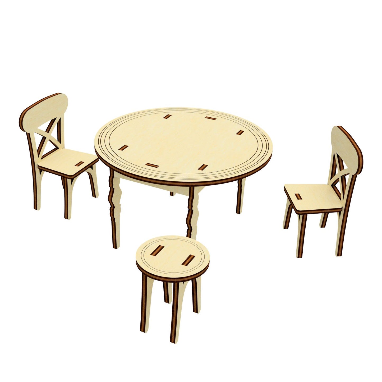 Cocina - Archivo de corte láser SVG y DXF