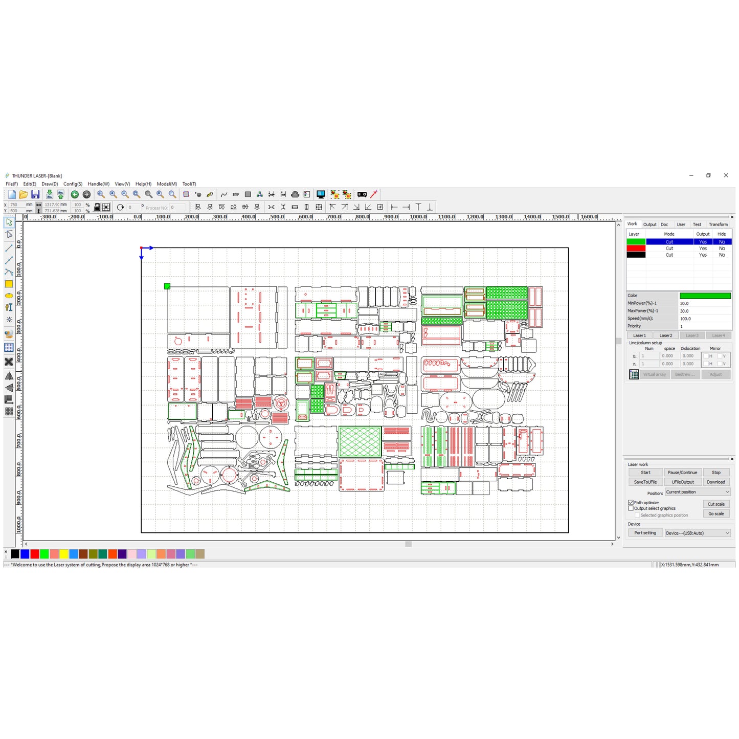 Dollhouse furniture set