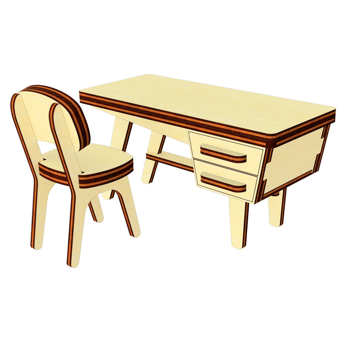 Desk & chair