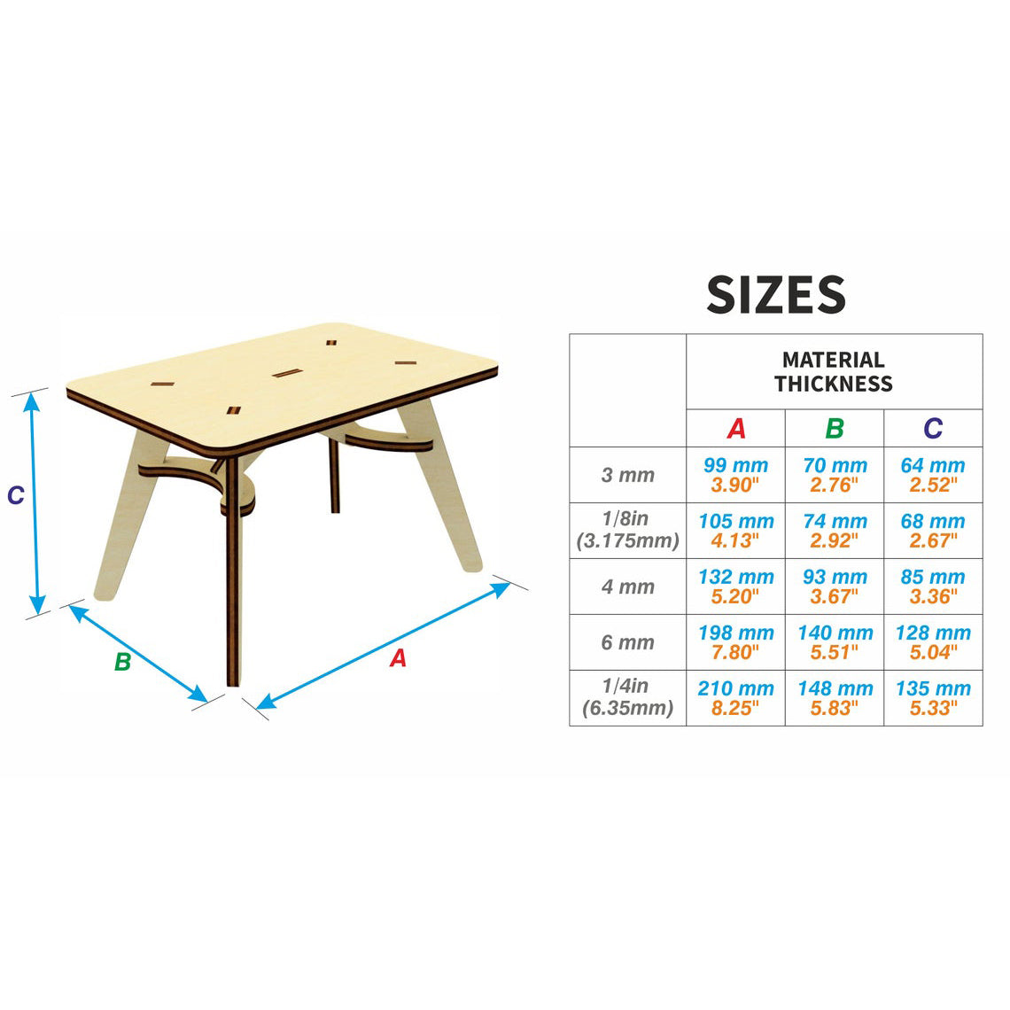 Doll furniture set
