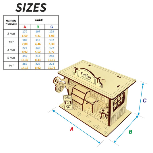 "Caffee - cafe & bakery" miniature