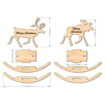 Load image into Gallery viewer, Toys of deer and elk for Christmas
