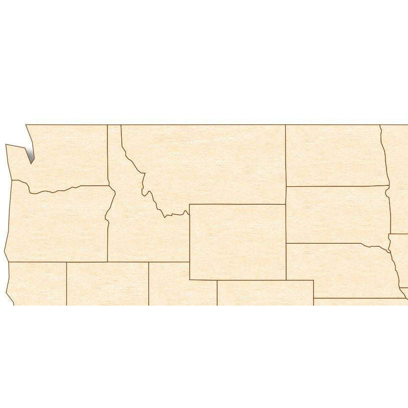 USA Puzzle Map