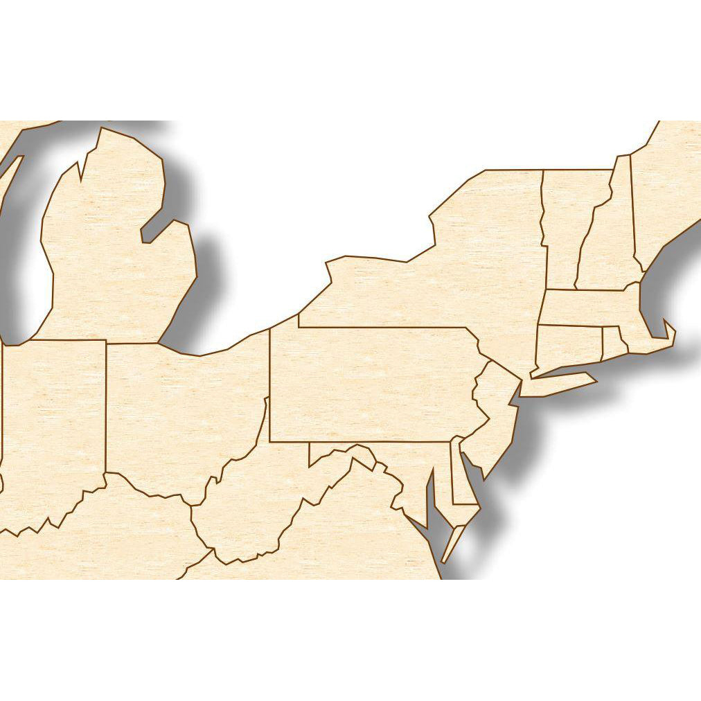 USA Puzzle Map