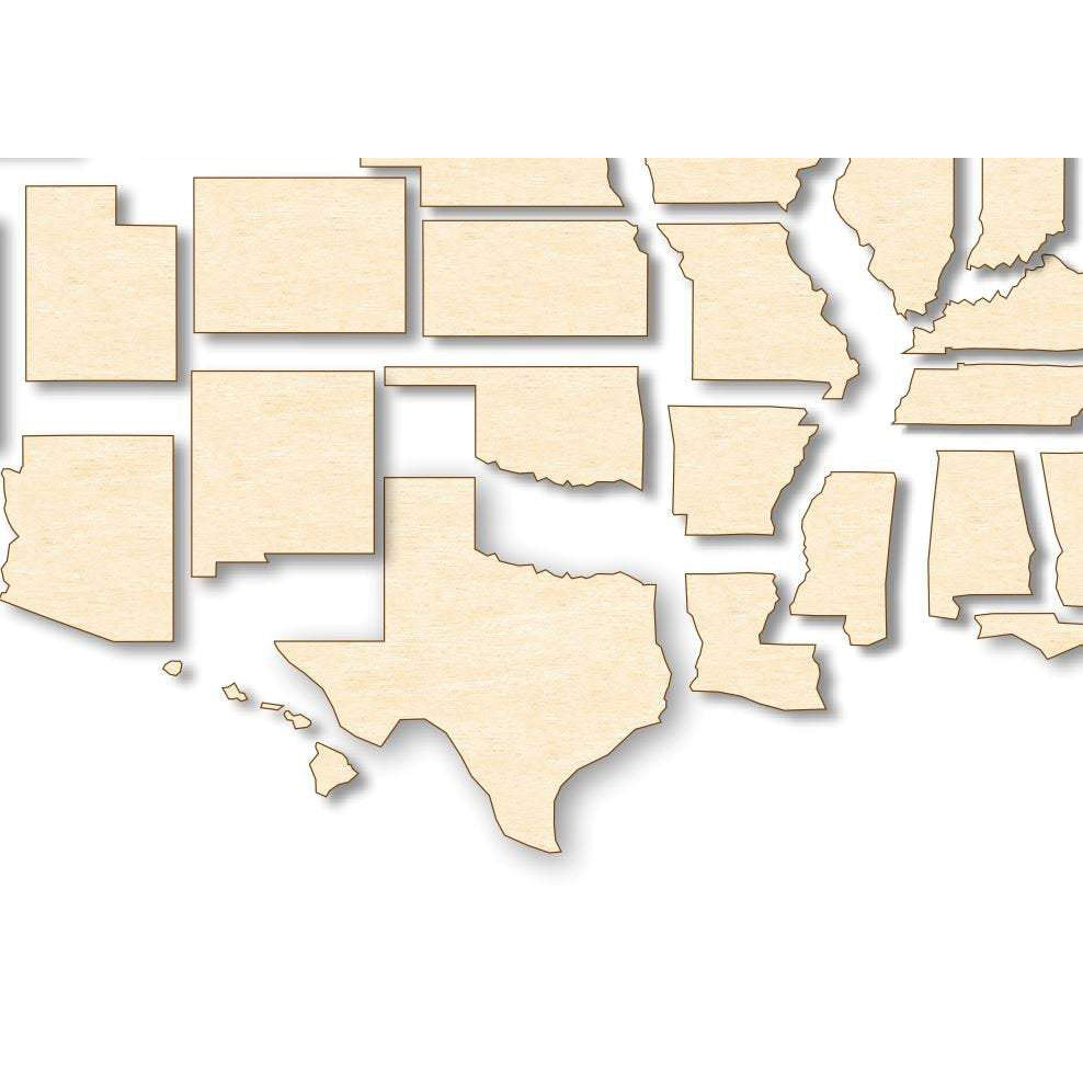 USA Puzzle Map