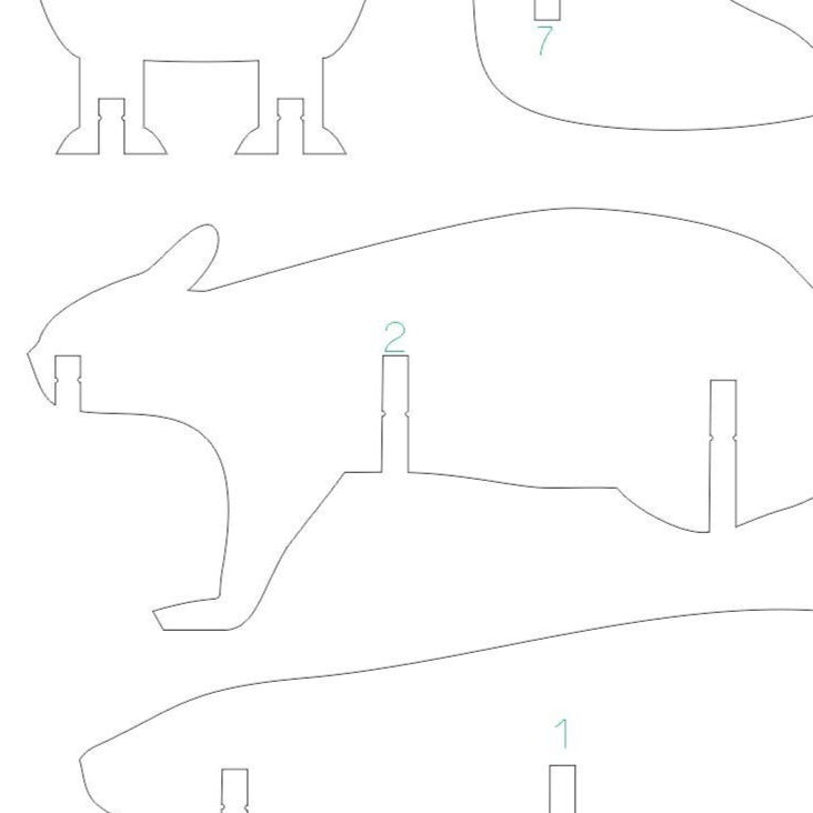 Rat 3d puzzle