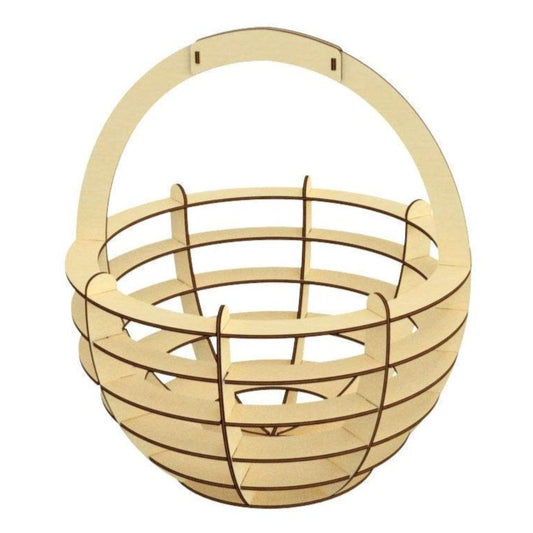 Easter round basket